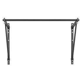 VEVOR Pull Up Bar, 50 in Width Wall Mounted Pull Ups, Adjustable Depth 22" or 30" from Wall, Heavy Duty Steel Upper Body Workout Bars, 440 lbs Weight