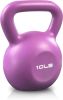 10lbs Kettlebell Set, Strength Training Kettlebells Weight Set for Women, Vinyl Coated Kettle Bell for Home Gym Workout Weight Lifting Equipment, Comf