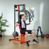 Chest Fly and Chest Press Machine for Back, Pectoral, Rear Deltoid and Shoulder Training, Red