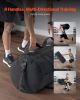 VEVOR Workout Sandbag, Heavy Duty Workout Power Bags with Handles, 125-200 lbs Adjustable Slam Bag for Fitness Strength Weight Training Cross-Training