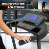 OBENSKY Treadmill with Adjustable Incline Folding Treadmill for Home 2.5 HP 12 Preset for Home Use 7.5 mph Range