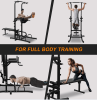 Multifunction heavy duty fitness stand strength training power tower