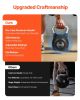 VEVOR Kettlebell, Adjustable Kettlebell with 7 Weight Levels (5, 11.5, 18, 24.5, 31, 37.5, 44 lbs), Die-Cast Aluminum and ABS Material, for Grip Stren