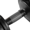 52LBS Adjustable dumbbell steel and plastic(Rubber coated dumbbell)