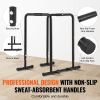 VEVOR Dip Bar, 440 lbs Capacity, Heave Duty Dip Stand Station with Adjustable Height, Fitness Workout Dip Bar Station Stabilizer Parallette Push Up St