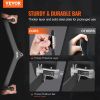 VEVOR LAT Pulldown Attachment, Cable Machine Rowing V-bar Attachment, Tricep Pull Down Bar, Back Strength Training Rubber Coated Handle Grip, Bicep Cu
