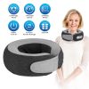 Shiatsu Neck Massage Pillow for Pain Relief - 2-in-1 Use (Neck/Arms/Legs), 3 Massaging Speeds, 2 Heating Modes, 2200mAh Long-Life Battery, Memory Foam