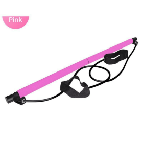 Resistance Bands For All Fitness Activities (Color: Pink)