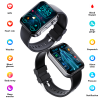 2025 New Smartwatch ECG Continuous Glucose Monitor Blood Pressure SOS Fall Alarm HRV Body Composition Analyzer All In One Health Guardian Best Wearabl